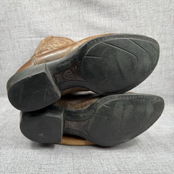 Ariat Heritage Cowboy Boots Men's 11 D Western Leather - Picture 7 of 11